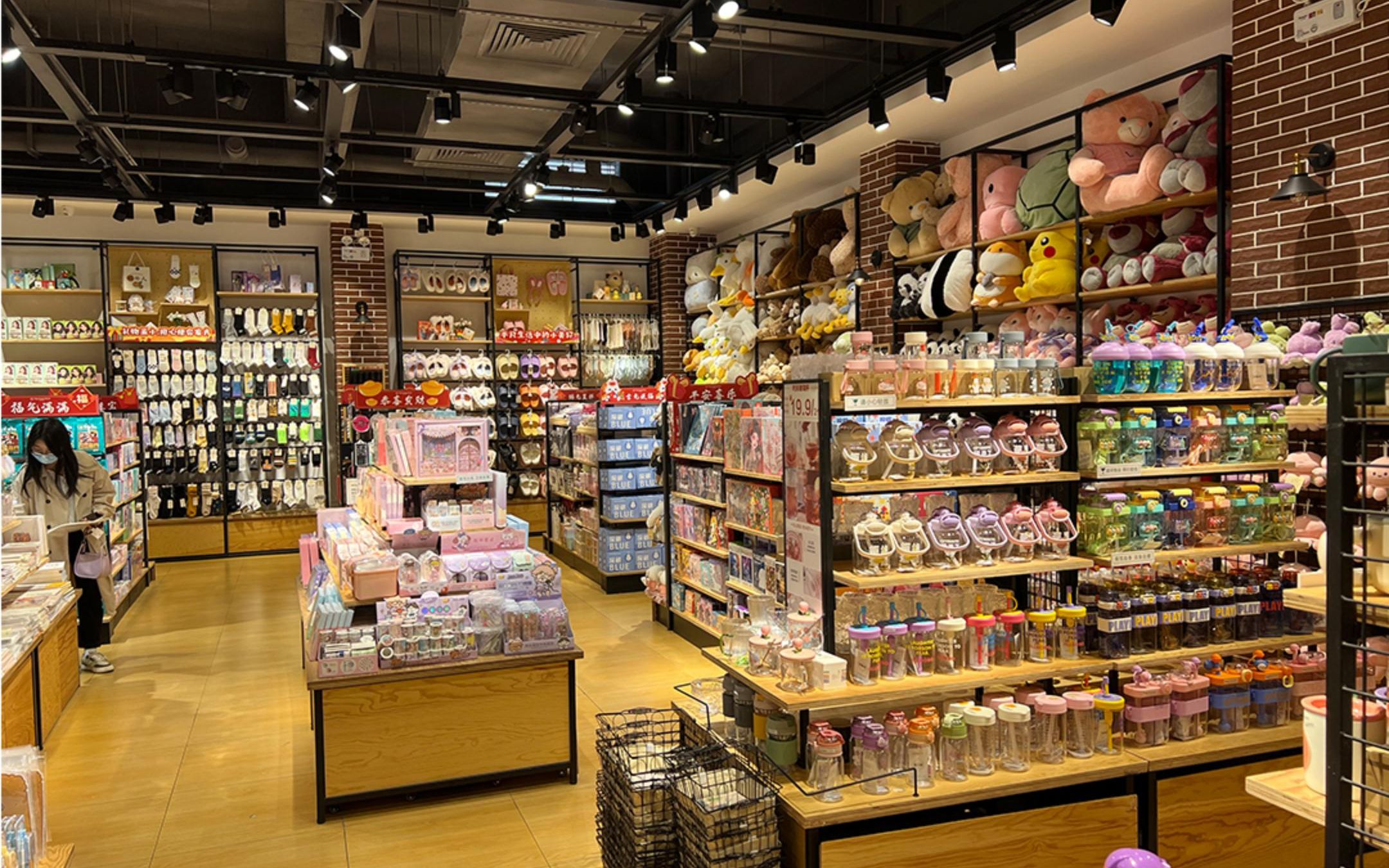 新手开精品文创店,不知从何入手,精品文创店货架设计,货架工厂整体设